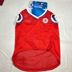 LA CLIPPERS NBA DOG JERSEY XL mesh Vneck Apparel Red BASKETBALL Licensed 01 NEW